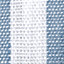Cotton-Linen Short-Sleeve Print Shirt - Blue Striped