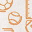 Game Day Multi-Sport Print Polo - Orange
