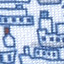 White/Navy Boat