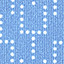 Game Day Goal Post Print Polo - Light Blue