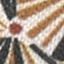 Printed Cotton Shirt - Tan Multi Geo Burst