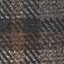 Button-Front Knit Shirt - Brown Plaid