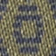 Olive/Navy Linked Oval