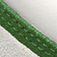 Dawson Moc Toe U-Throat - White Full Grain/Green Suede