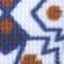 XC4® Motion Long-Sleeve Print Knit Shirt - Rust/Navy Grid Burst