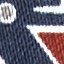 Navy/Burgundy Martini
