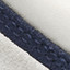 Dawson Moc Toe U-Throat - White Full Grain/Navy Suede