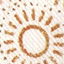 Printed Short-Sleeve Shirt - Rust Sun