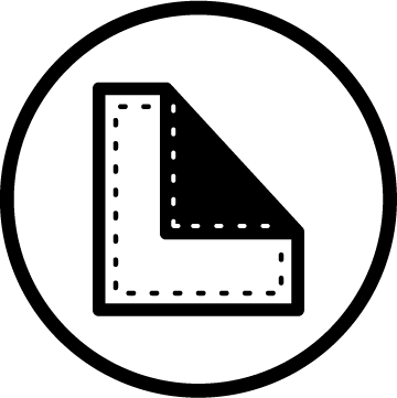 Reversible Product Feature Badge