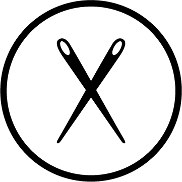 Hand-Sewn Product Feature Badge